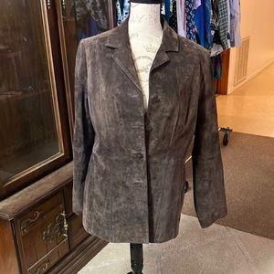 Women’s Medium brown light leather jacket